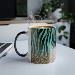 Zebra print 11oz Color Morphing Mug